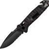 TB Outdoor C.A.C. Utility Axis Lock Black (3.38")