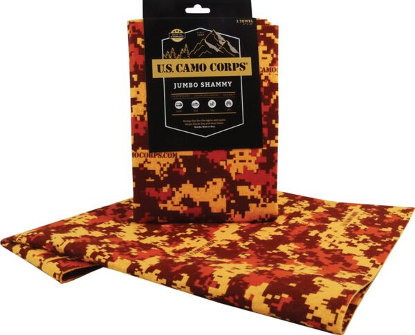 US Camo Corps Camo Field Shammy Orange