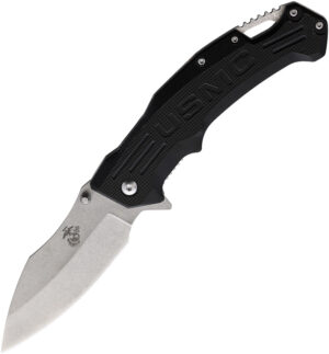 USMC Linerlock A/O Black (3.75″)