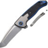 We Knife Co Ltd Press Check Framelock Blue (3.13")