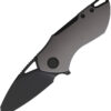 Grissom Knife & Tool Riverstone Framelock Blk/Gray (2.75")