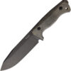 LionSTEEL T6 Fixed Blade Black/Green (5.88")