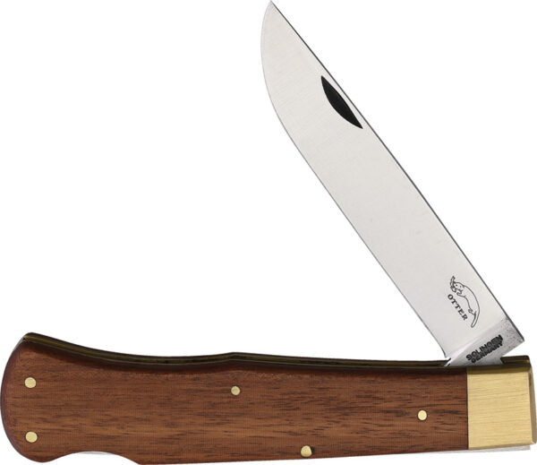 OTTER-Messer Large Lockback Wood (3.75")
