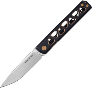 Real Steel Burns Knife Black/Gold (3.5″)