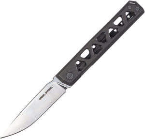 Real Steel Burns Knife Tumbled (3.5″)