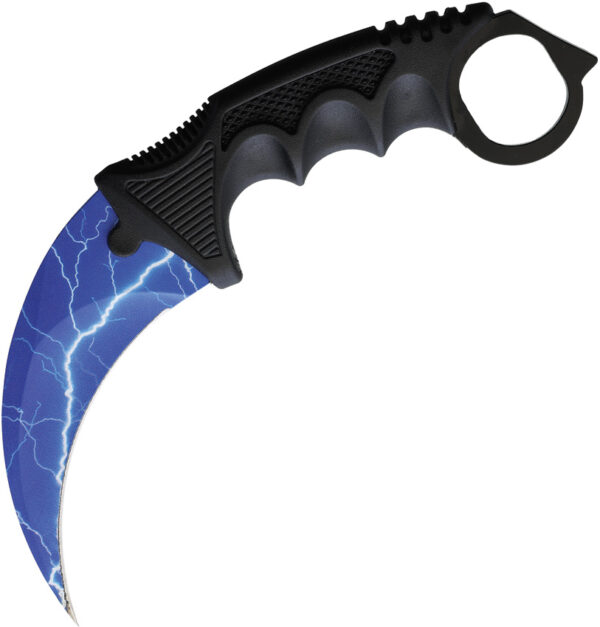 S-TEC Karambit Fixed Blade Blue (3.75")