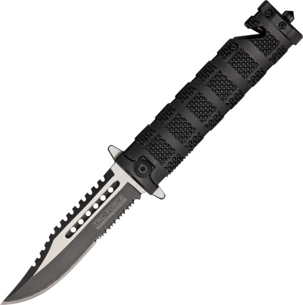 Tac Force Knurled Rescue Linerlock A/O (3.5")