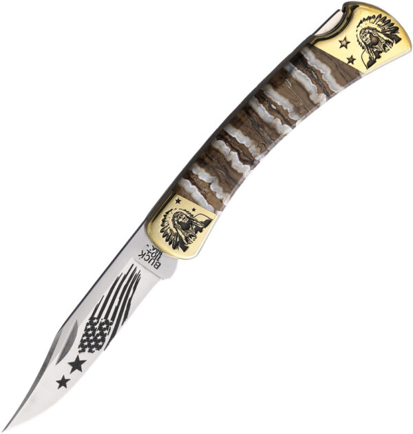 Yellowhorse Custom Buck 110 Mammoth Chief (3.75")