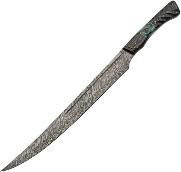 Damascus Windbreaker Sword (15")