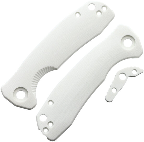 Honey Badger Knives Small Linerlock Handle Wht Honey Badger Knives Small Linerlock Handle Wht