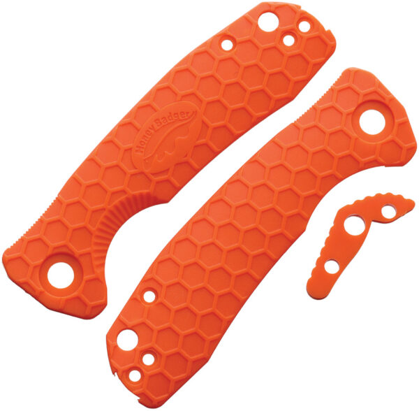 Honey Badger Knives Small Linerlock Handle Orange Honey Badger Knives Small Linerlock Handle Orange