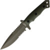 Halfbreed Blades Medium Infantry Knife OD (6.5") Halfbreed Blades Medium Infantry Knife OD (6.5")