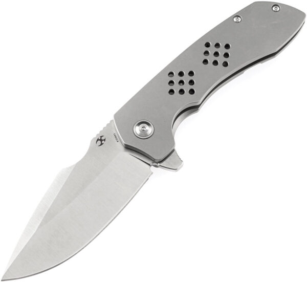 Kansept Knives Entity Framelock Gray (3.5")