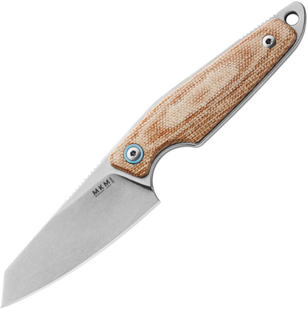 MKM-Maniago Knife Makers Makro 2 Natural Micarta (2.88")