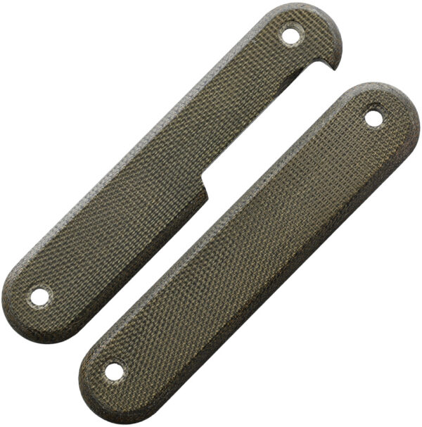 MKM-Maniago Knife Makers Malga 6 Scales Green Micarta