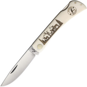 Roper Knives Mini Work Lockback Deer (2.75″)