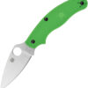 Spyderco UK Penknife Salt SLIPIT Green (3")
