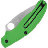 Spyderco UK Penknife Salt SLIPIT Green (3")
