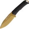 Willumsen Copenhagen Paragon Fixed Blade Gold (4.5")