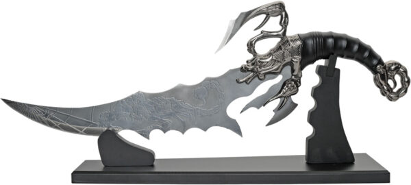 China Made Scorpion Sword W/Stand (15")