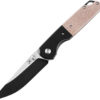 Kansept Knives Warrior Linerlock Brn Micarta (3.5")
