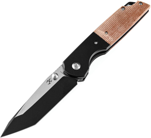 Kansept Knives Warrior Linerlock Brn Micarta (3.5")
