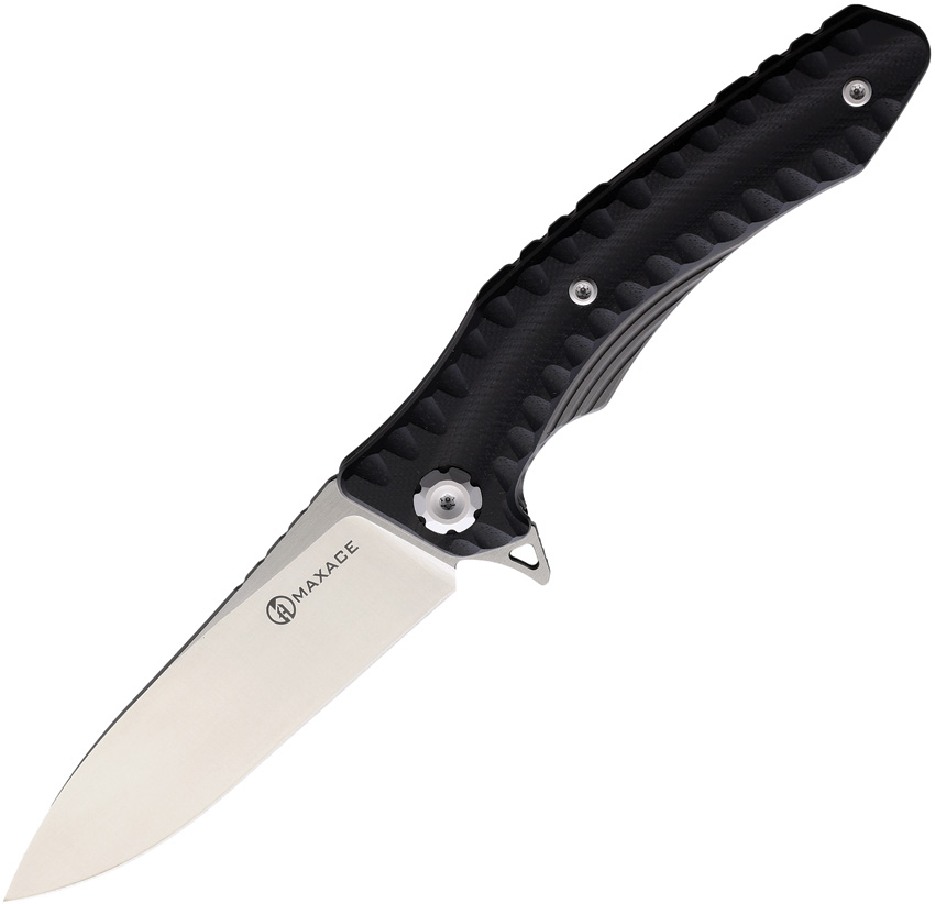 Maxace Zealot Linerlock Black (3.88") for Sale $66.70