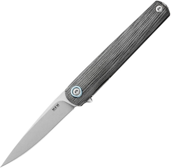 MKM-Maniago Knife Makers Flame Light Linerlock Black (2.75")