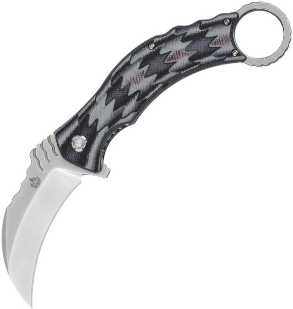 QSP Knife Eagle Karambit Linerlock Gray (3.13")