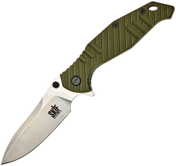 SKIF Knives Adventure Framelock SW Olive (4")