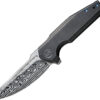 We Knife StarHawk, We Knife StarHawk Framelock Damascus (2.88")