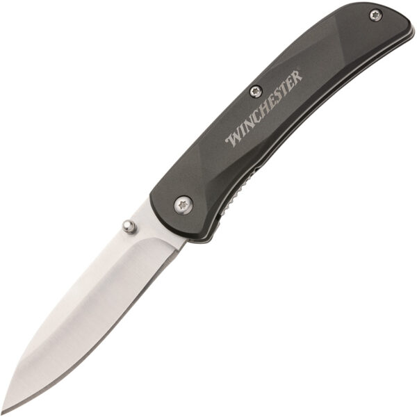 Winchester Linerlock Black Aluminum (2.75")