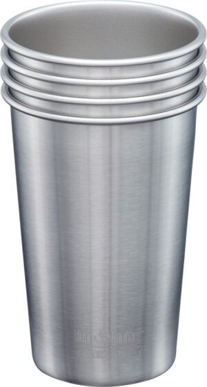 Klean Kanteen Steel Pint 16oz 4 Pack