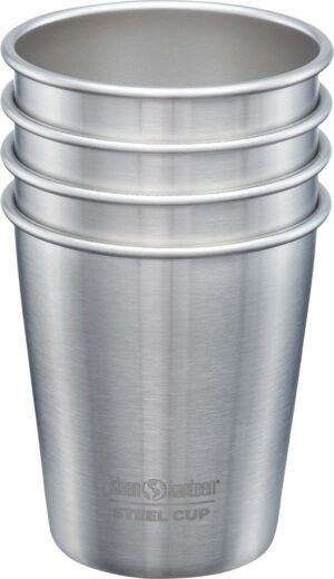 Klean Kanteen Steel Pint 10oz 4 Pack