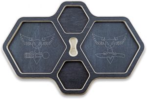 AuCon Tray Hex Black