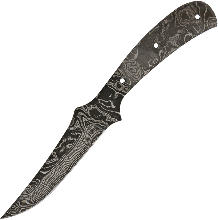 Alabama Damascus Steel Damascus Knife Blade (4")