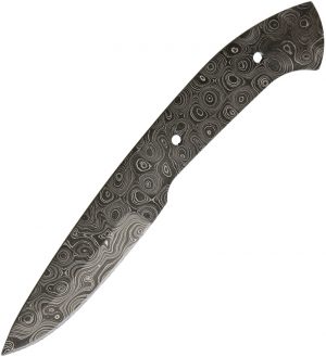 Alabama Damascus Steel Damascus Knife Blade (3.25″)