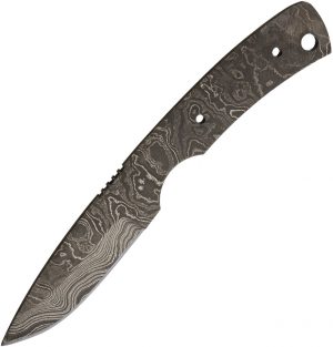 Alabama Damascus Steel Damascus Knife Blade (3″)