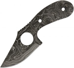 Alabama Damascus Steel Damascus Knife Blade (3″)