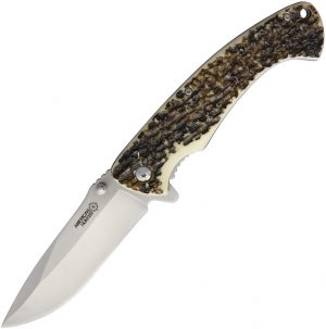 American Hunter Linerlock A/O Imitation Stag (4″)