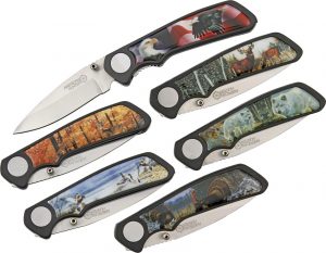 American Hunter Wildlife 6 Pc Pocket Knife Set
