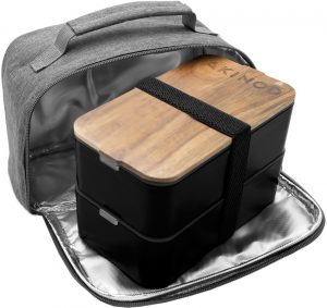 Akinod Bento Lunch Bag Gray