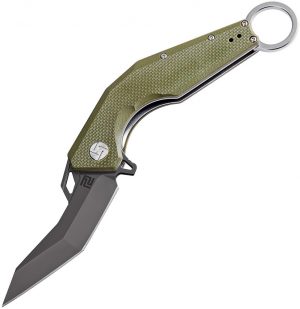 Artisan Cobra Linerlock D2 Green (3.75″)