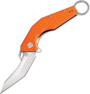 Artisan Cobra Linerlock Orange D2 (3.75″)