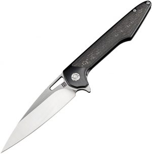 Artisan Archaeo Knife Black M390 (3.75″)