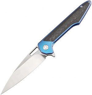 Artisan Archaeo Framelock Blue M390 (3.75″)