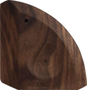 Barebones Living Cast Iron Scraper Walnut