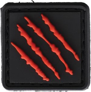Bastinelli Creations Scratches Patch Red