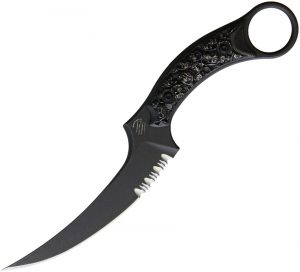 Bastinelli Creations Mako Fixed Blade Bronze Serrated (5″)