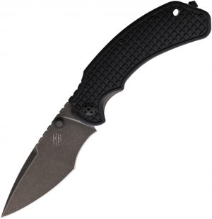 Bastinelli Creations Alpha 1 Framelock Knife Black (3.75″)